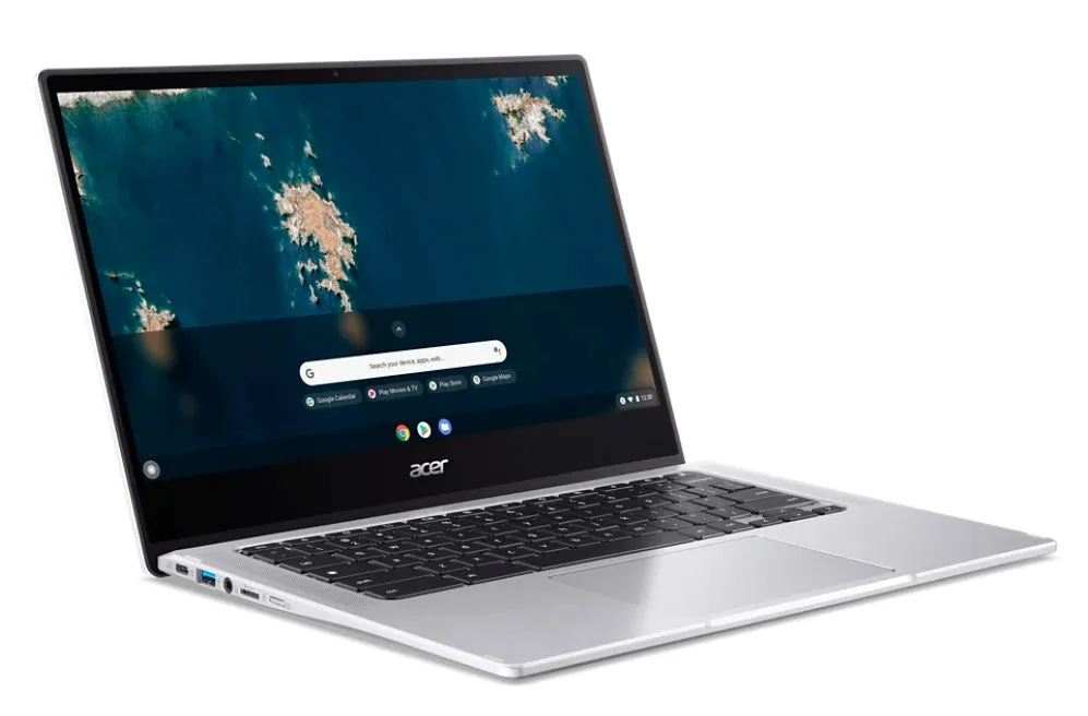 Acer Chromebook, Intel Celeron N4500, 8 GB RAM, 64 GB SSD, 14" Inch Touchscreen FHD Display, ChromeOS, Silver