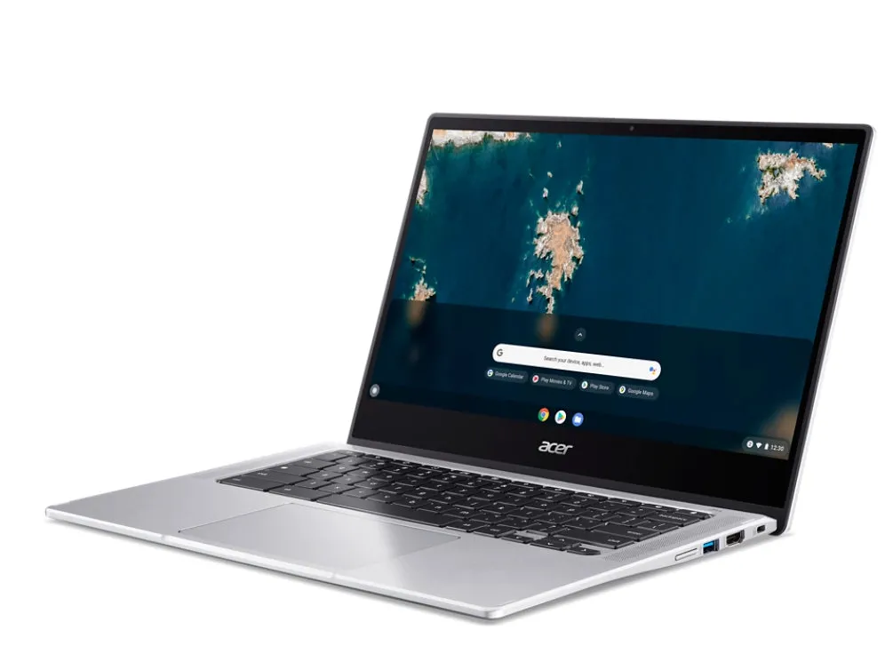 Acer Chromebook, Intel Celeron N4500, 8 GB RAM, 64 GB SSD, 14" Inch Touchscreen FHD Display, ChromeOS, Silver