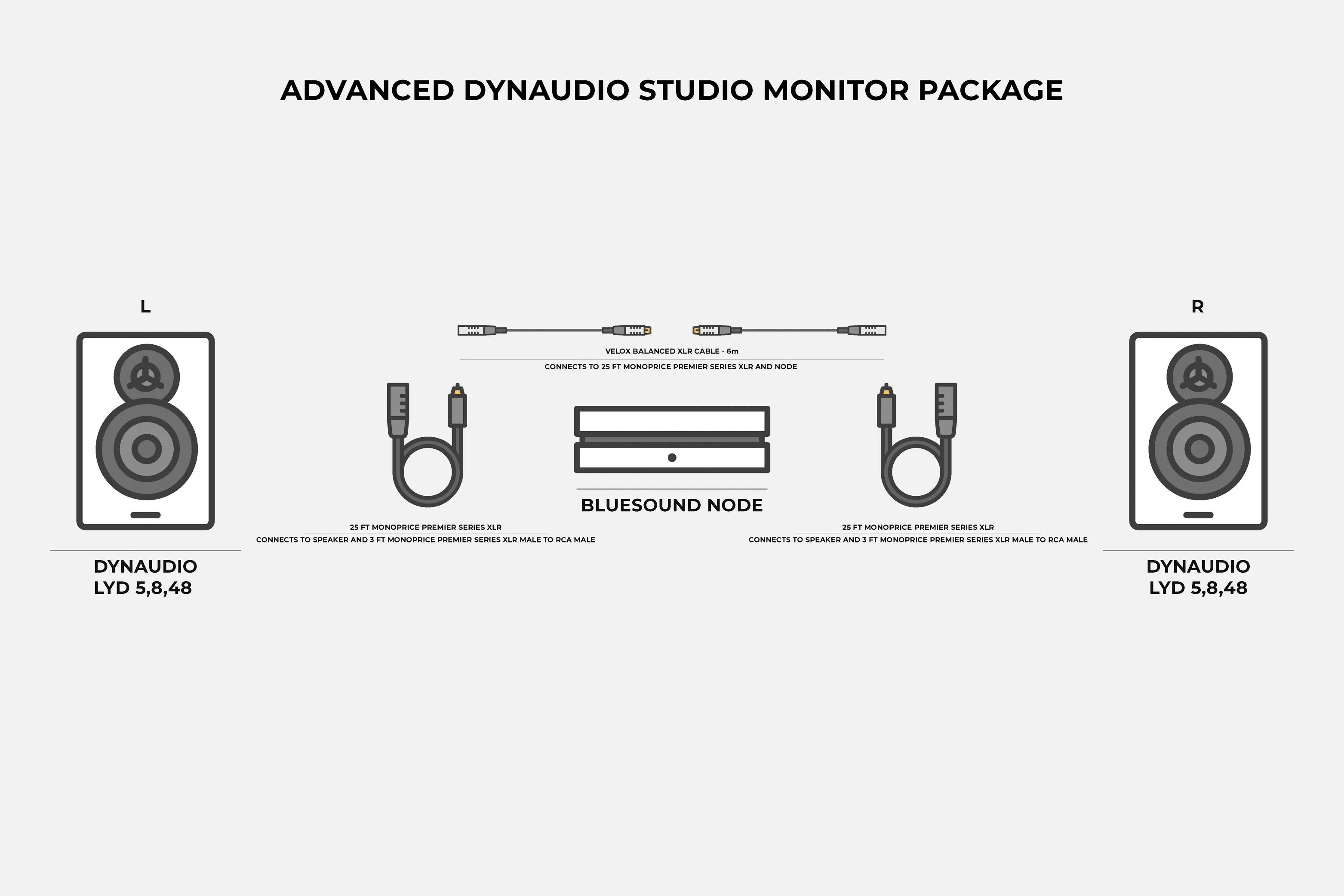 Advanced Dynaudio Studio Monitor Package