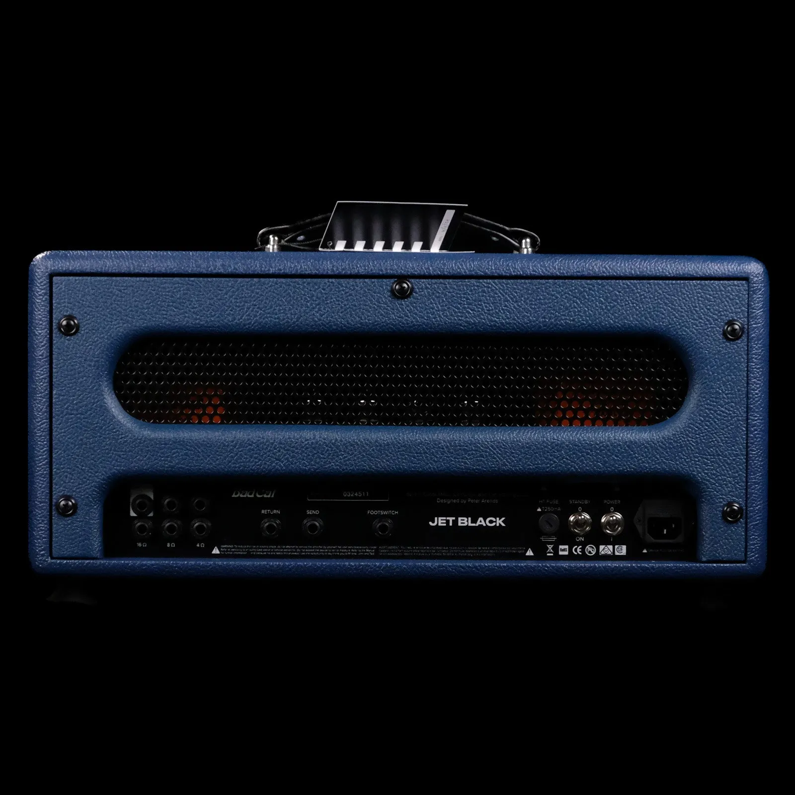 Bad Cat Jet Black 38-Watt Tube Head Amp - Navy Blue