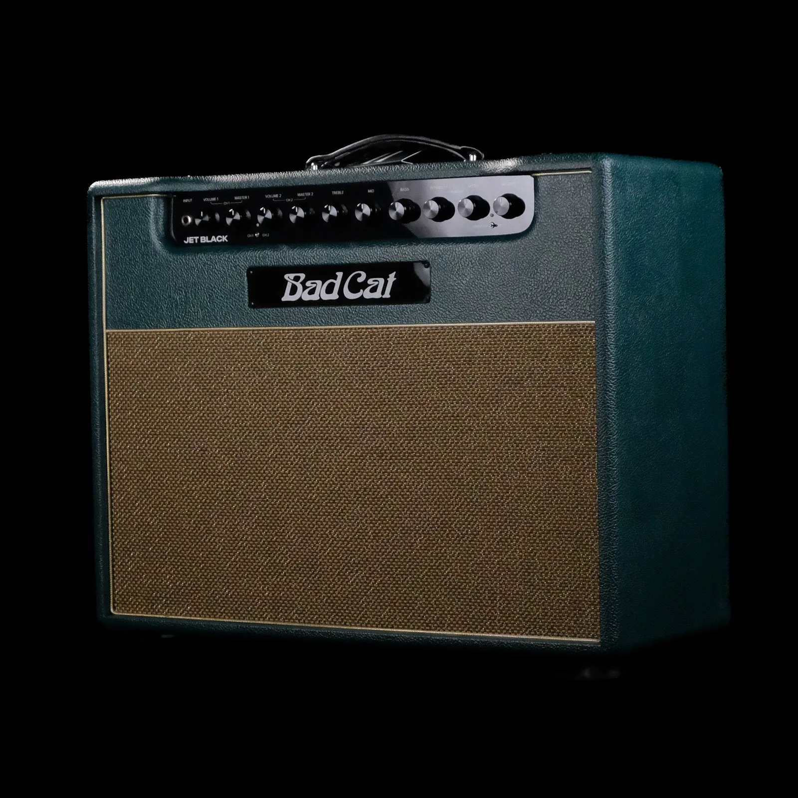 Bad Cat Jet Black 38-Watts 1x12 Combo Amp - Green Tolex