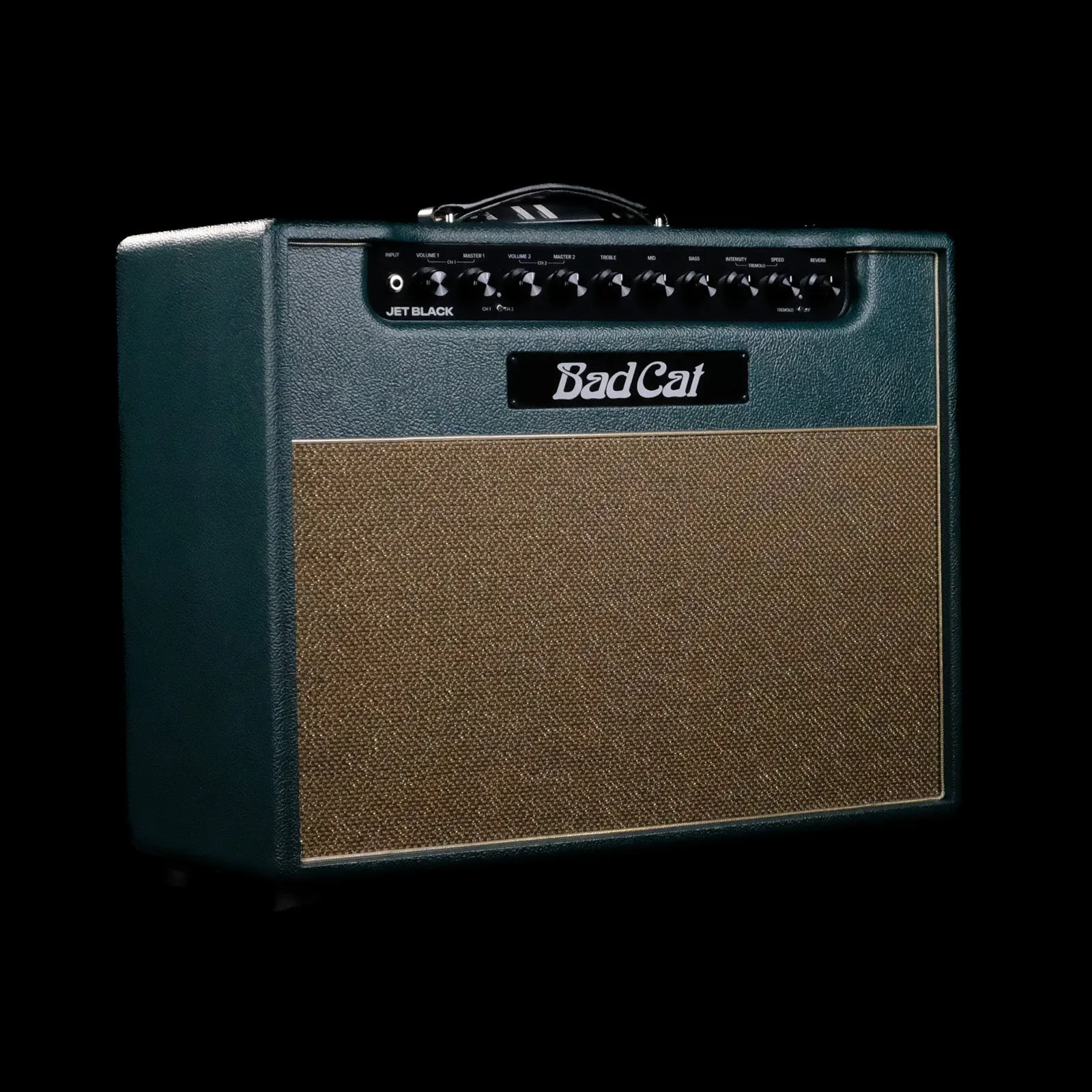 Bad Cat Jet Black 38-Watts 1x12 Combo Amp - Green Tolex