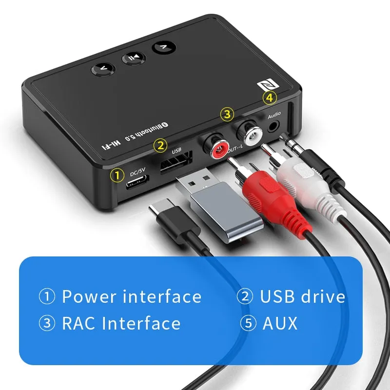 Bluetooth/NFC Stereo Wireless Adapter