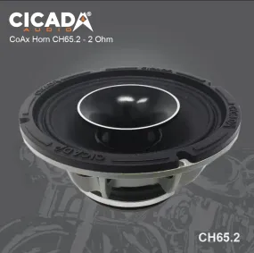 Cicada Coax Horn Speaker 6.5" (2Ω and 4Ω) (Pair)