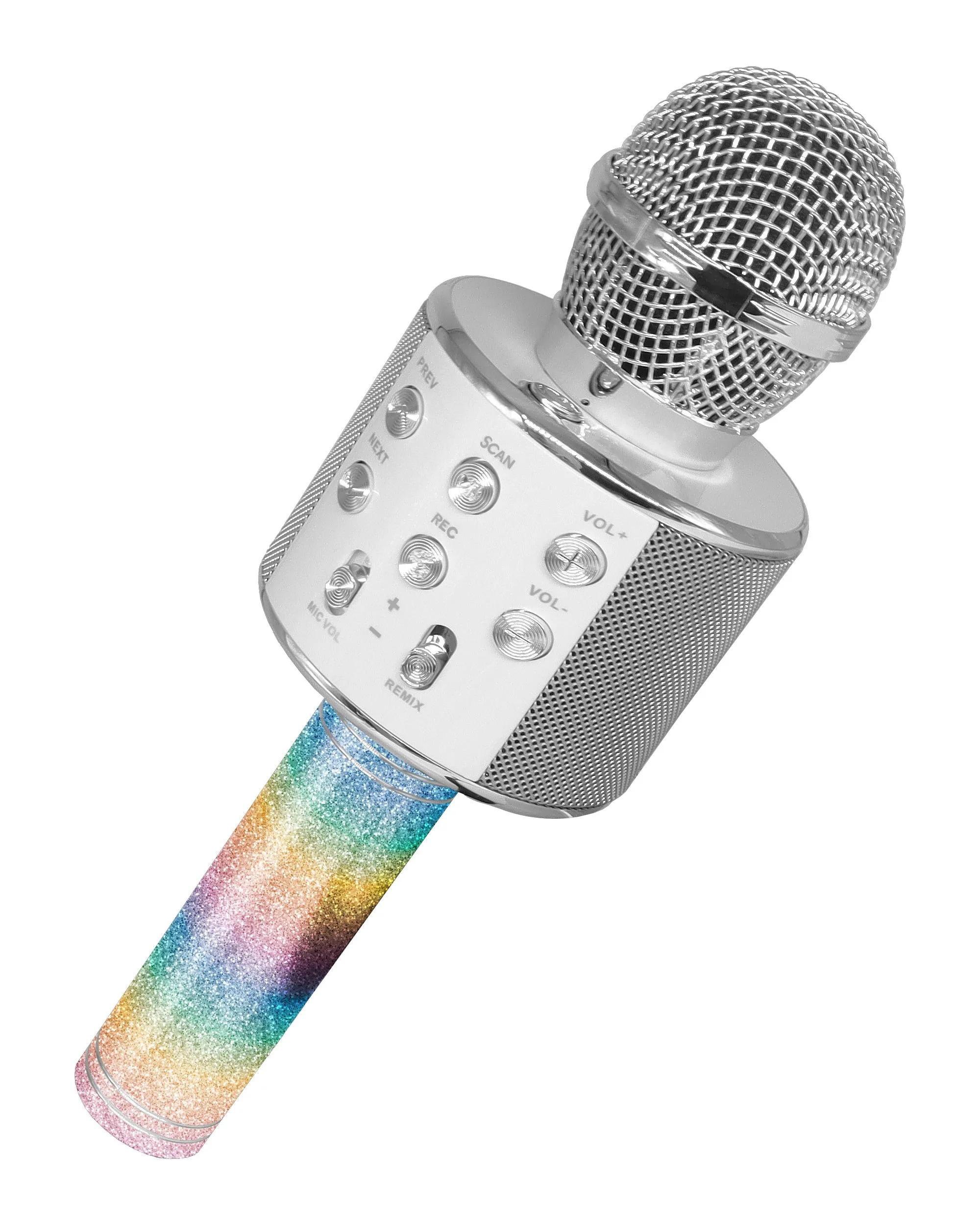 Delia's Glitter Karaoke Microphone Speaker