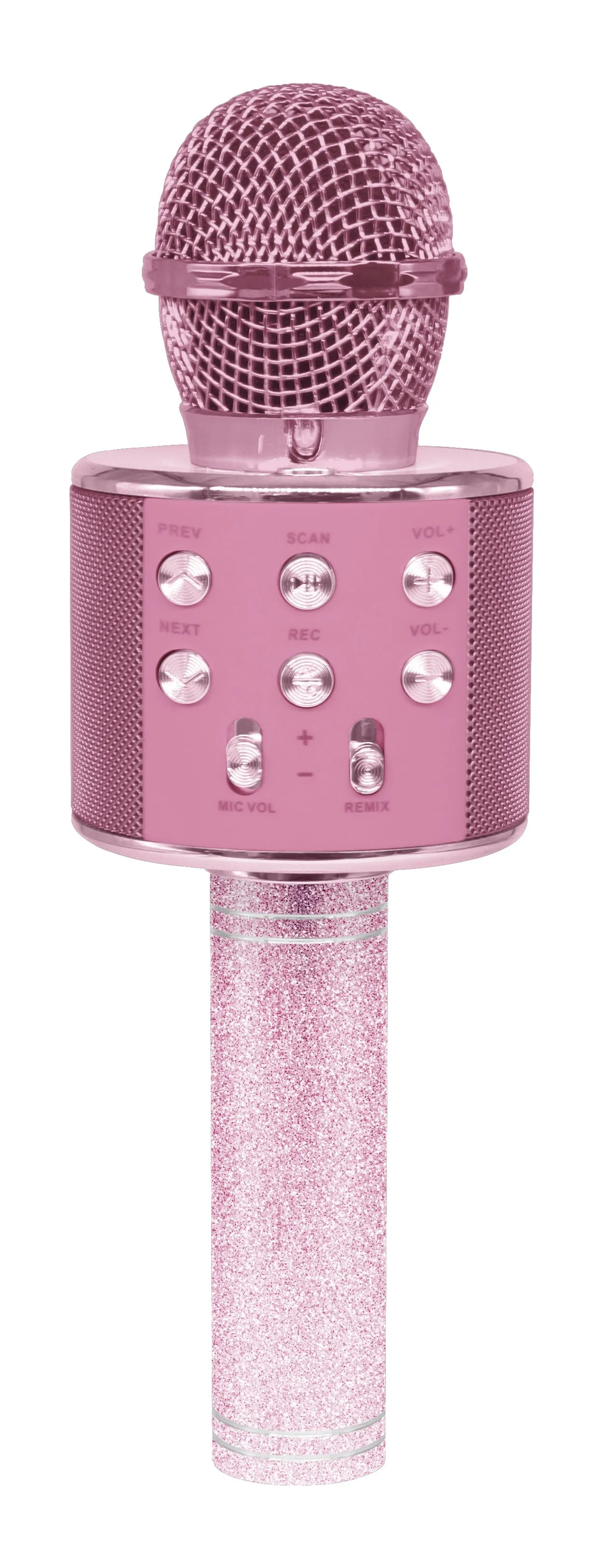 Delia's Glitter Karaoke Microphone Speaker