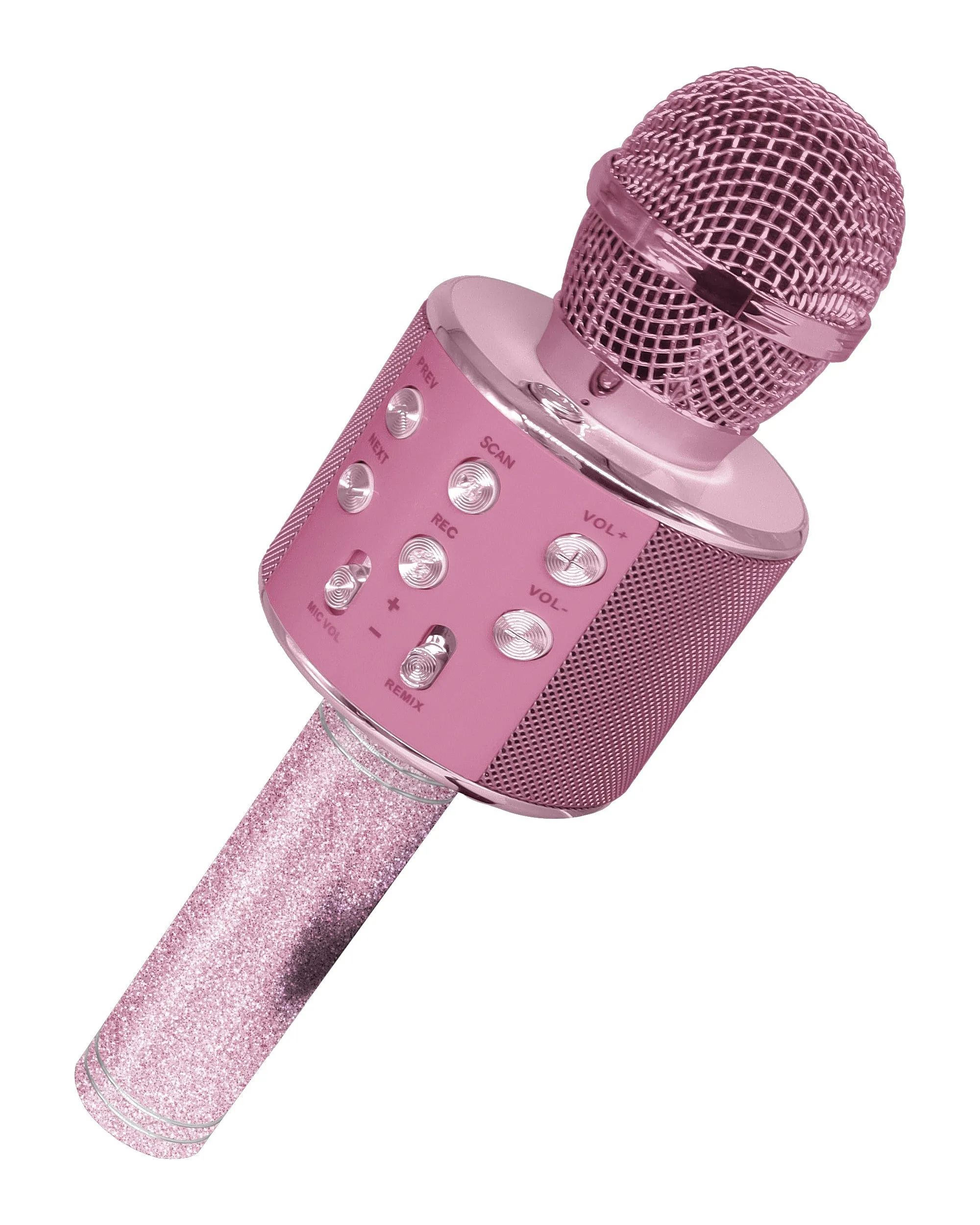 Delia's Glitter Karaoke Microphone Speaker