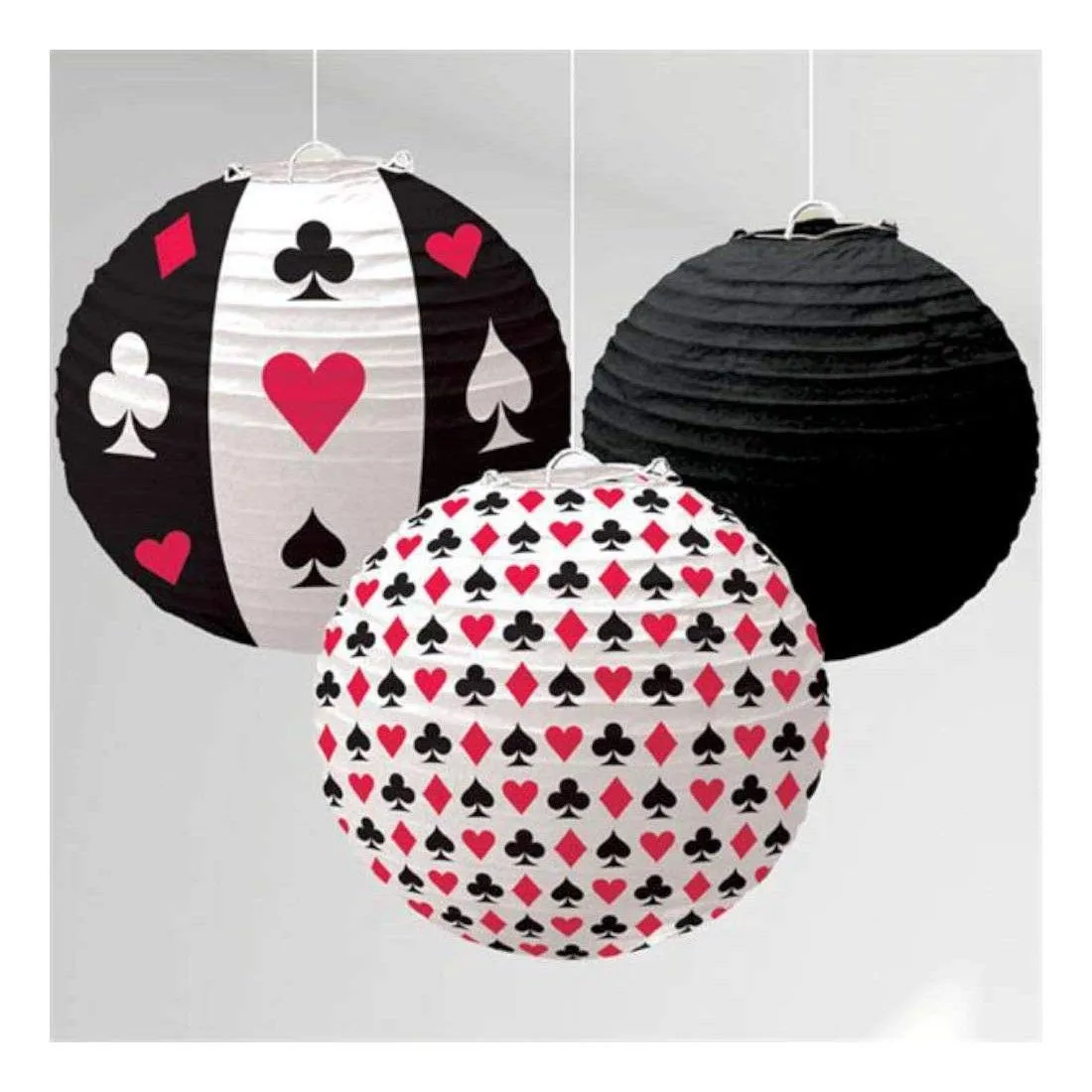 Diwali Card Party Poker Theme Decoration Kit Festive Decor Combo