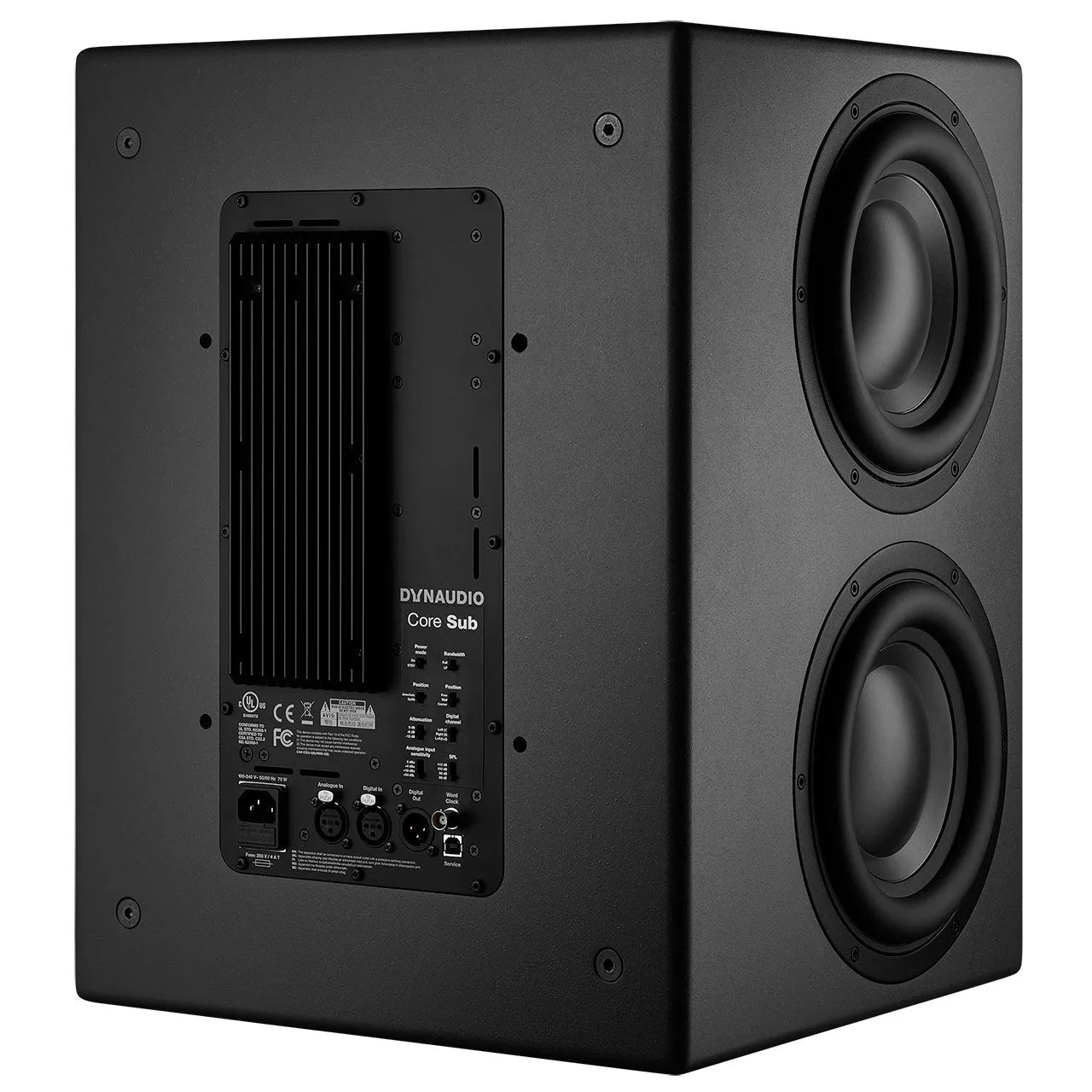 Dynaudio CORE-SUB Quad Powered Studio Subwoofer - 9"