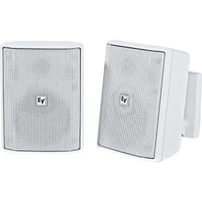 Electro-Voice EVID-S4.2T 4" 2-Way 70/100V Commercial Loudspeaker (Pair, White) F.01U.332.733