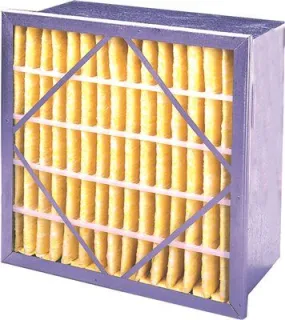 Flanders Merv 11 65% Standard Rigid Synthetic Air Filter With Header 20X25X12 Inch