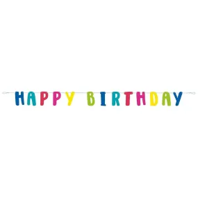 Happy Birthday Letter Banner