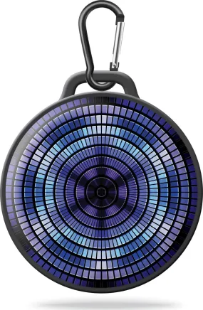 Jamm'd  2 Go Round Bluetooth Speaker - Blue Steel