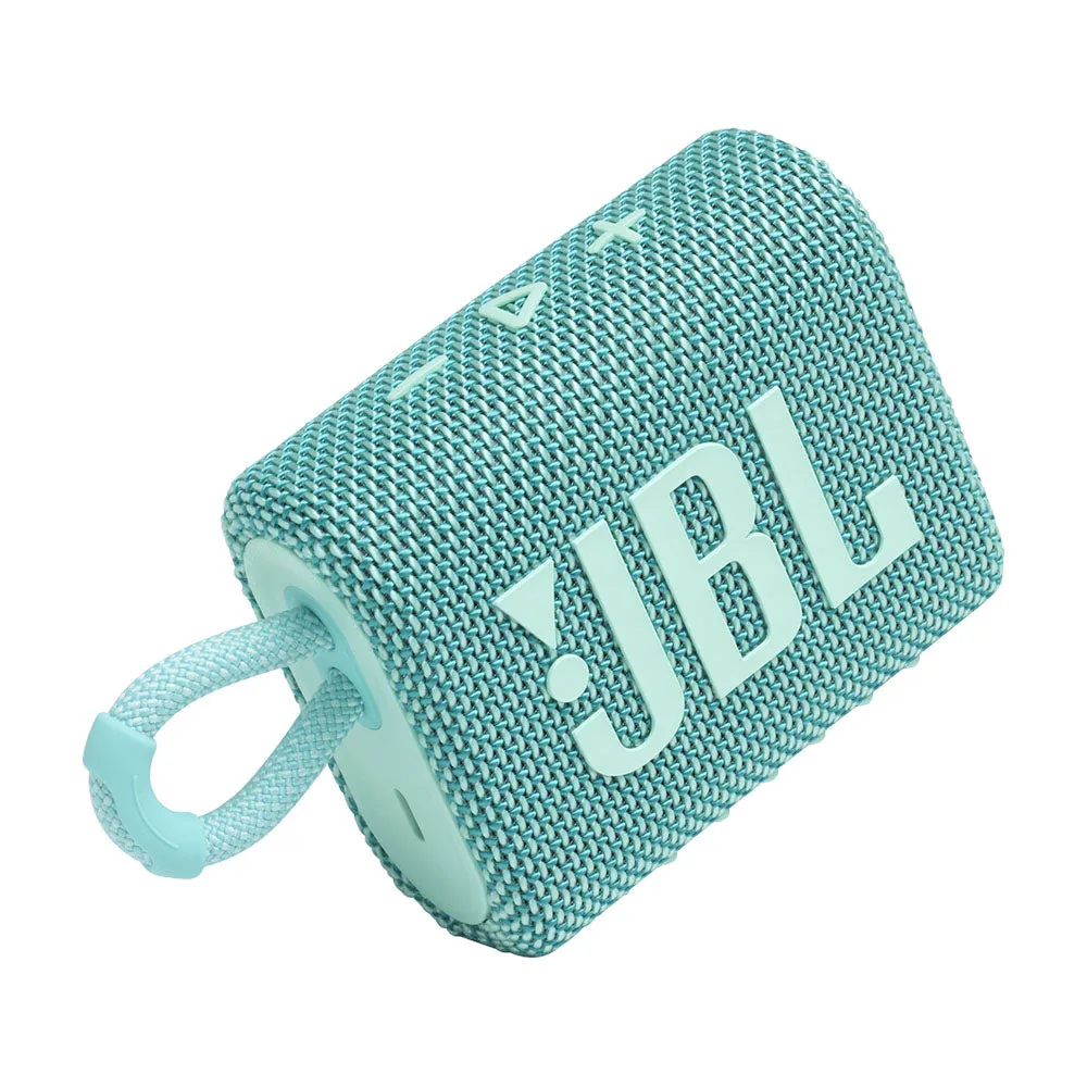 JBL Go 3 Portable Speaker, Turquoise