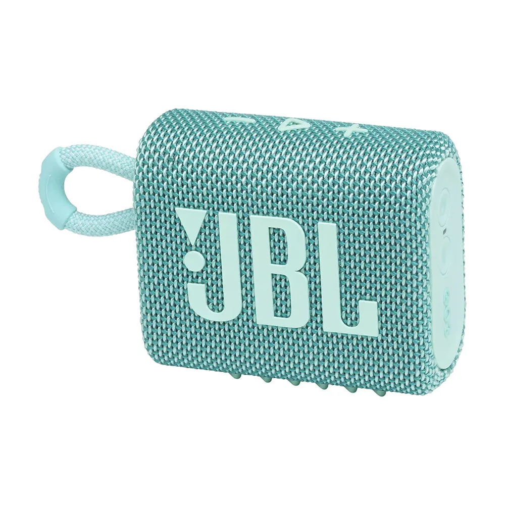 JBL Go 3 Portable Speaker, Turquoise