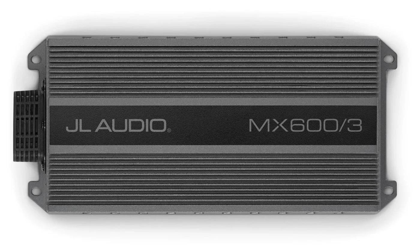 JL Audio MX600/3 3-Ch. Class D Full-Range Marine Amplifier, 600 W