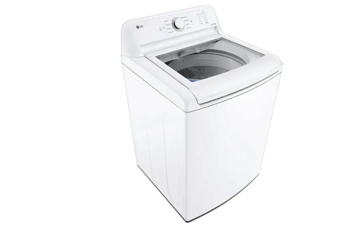 LG - 4.3 Cu. Ft. High-Efficiency Top Load Washer with SlamProof Glass Lid - White
Model:WT6100CW