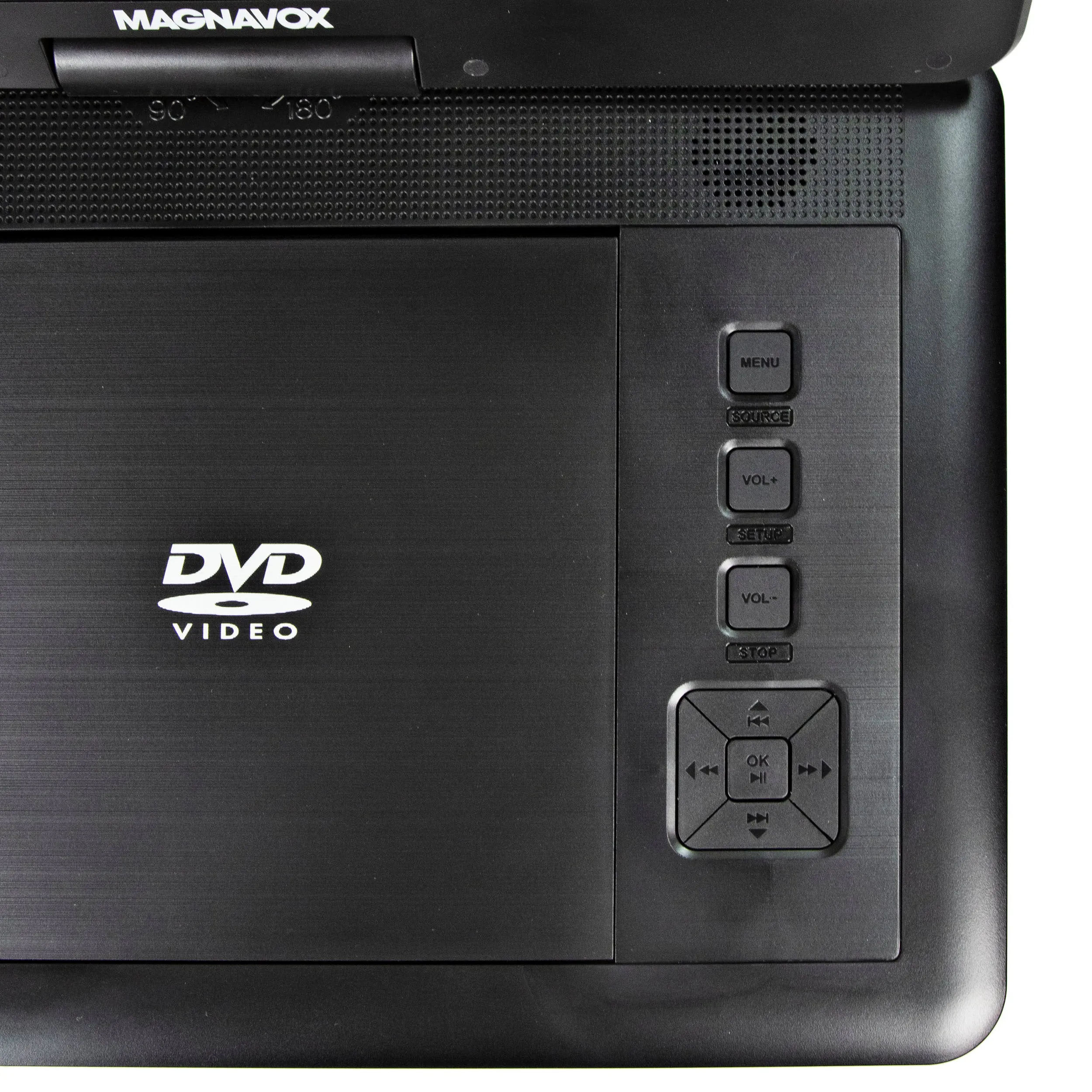 Magnavox MTFT754 Portable 11.6 Inch TFT Swivel Screen DVD/CD Player in Black