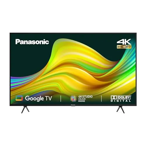 Panasonic 108 cm (43 inches) 4K Ultra HD Smart LED Google TV TH-43MX660DX (Black)