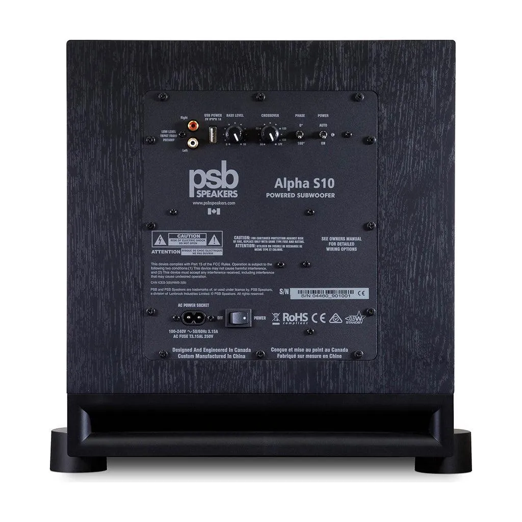 PSB Alphas S10 - 10" Subwoofer