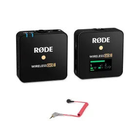 Rode Wireless GO II Single Set   SC7 Adapter for Mobile Use - Bundle