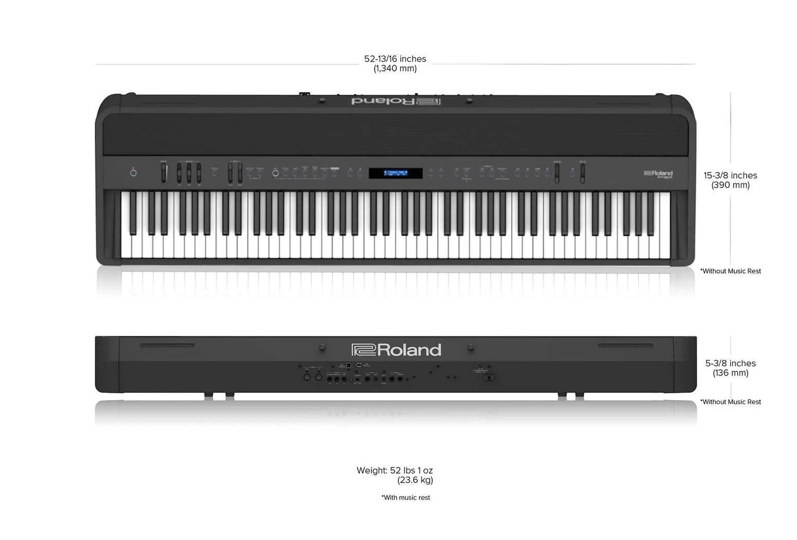 Roland FP-90X Digital Piano (White)