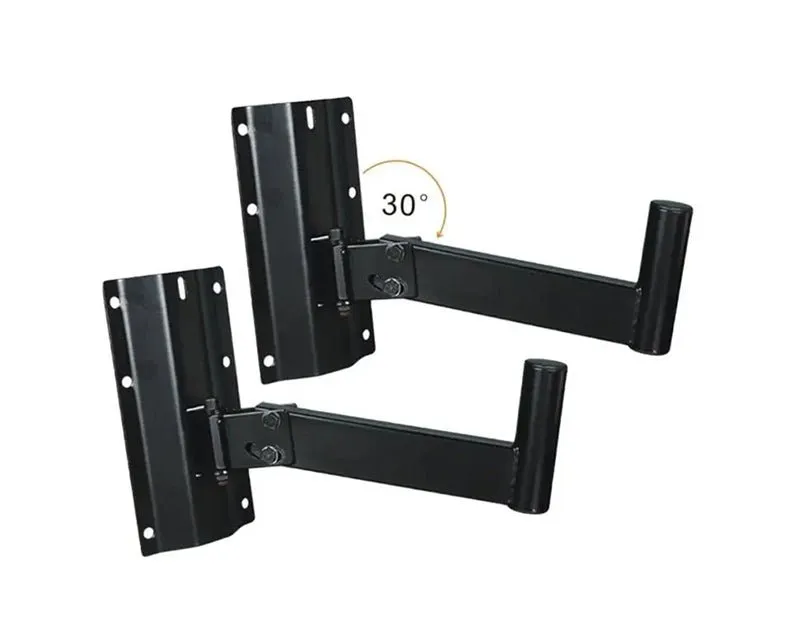 Speaker Wall Mount Pair Brackets Stand Adjustable SP15C