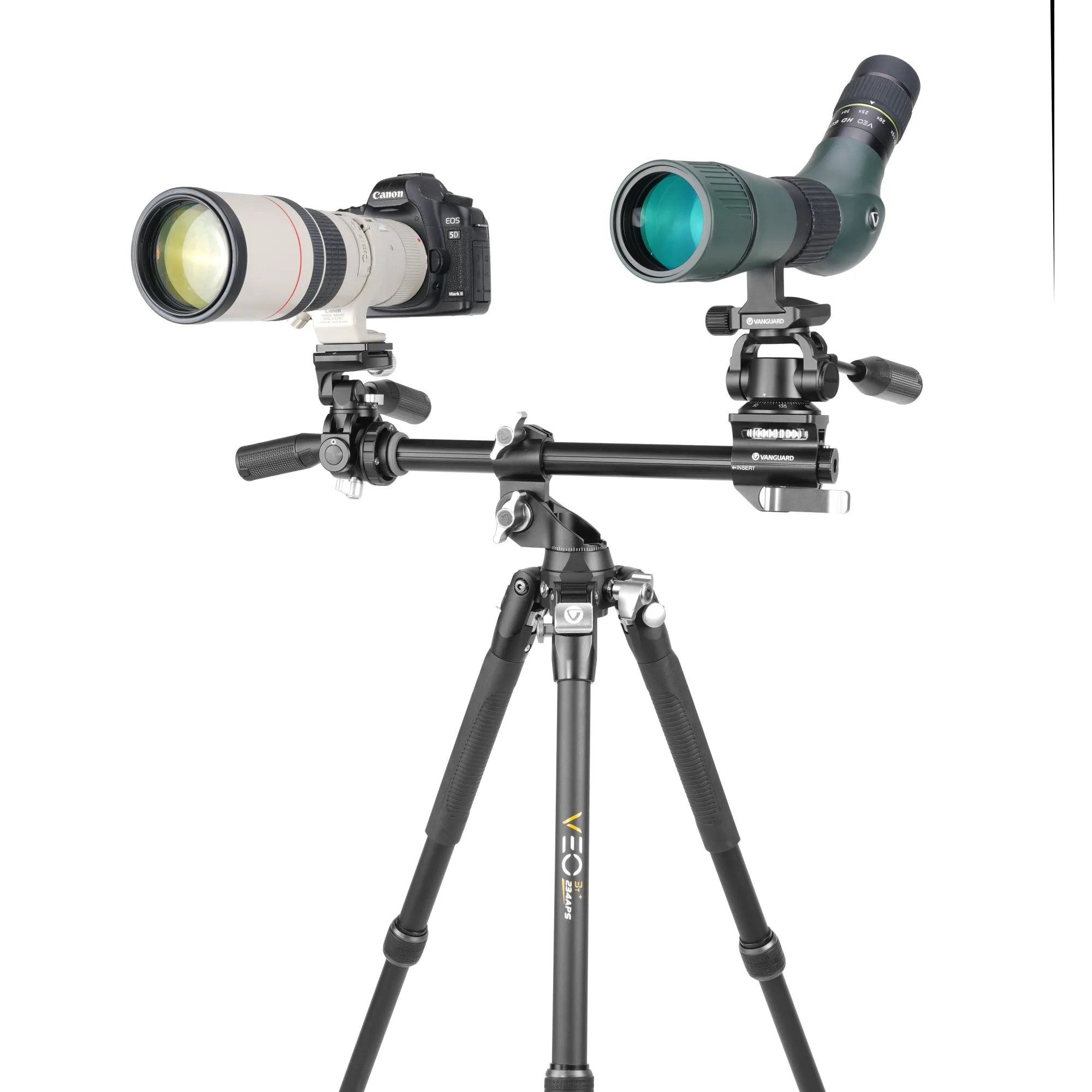 VEO 3T  234APS Multi-Angle Aluminum Travel Tripod w/ Pan Head