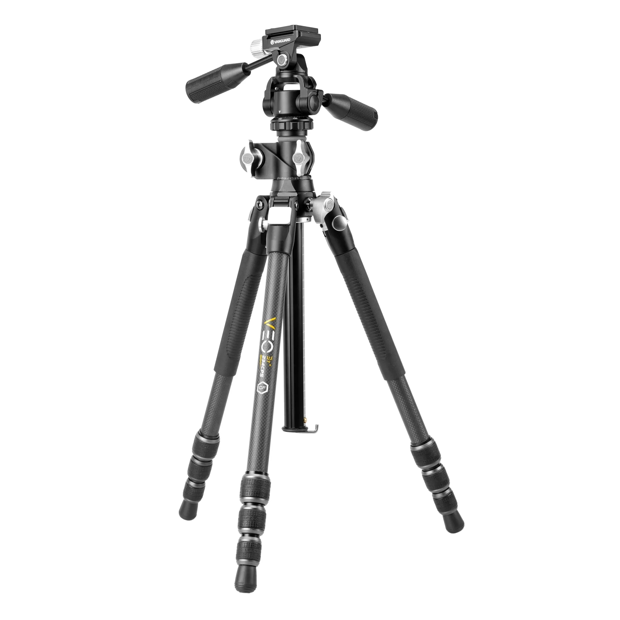 VEO 3T  234CPS Multi-Angle Carbon Fiber Travel Tripod w/ Pan Head