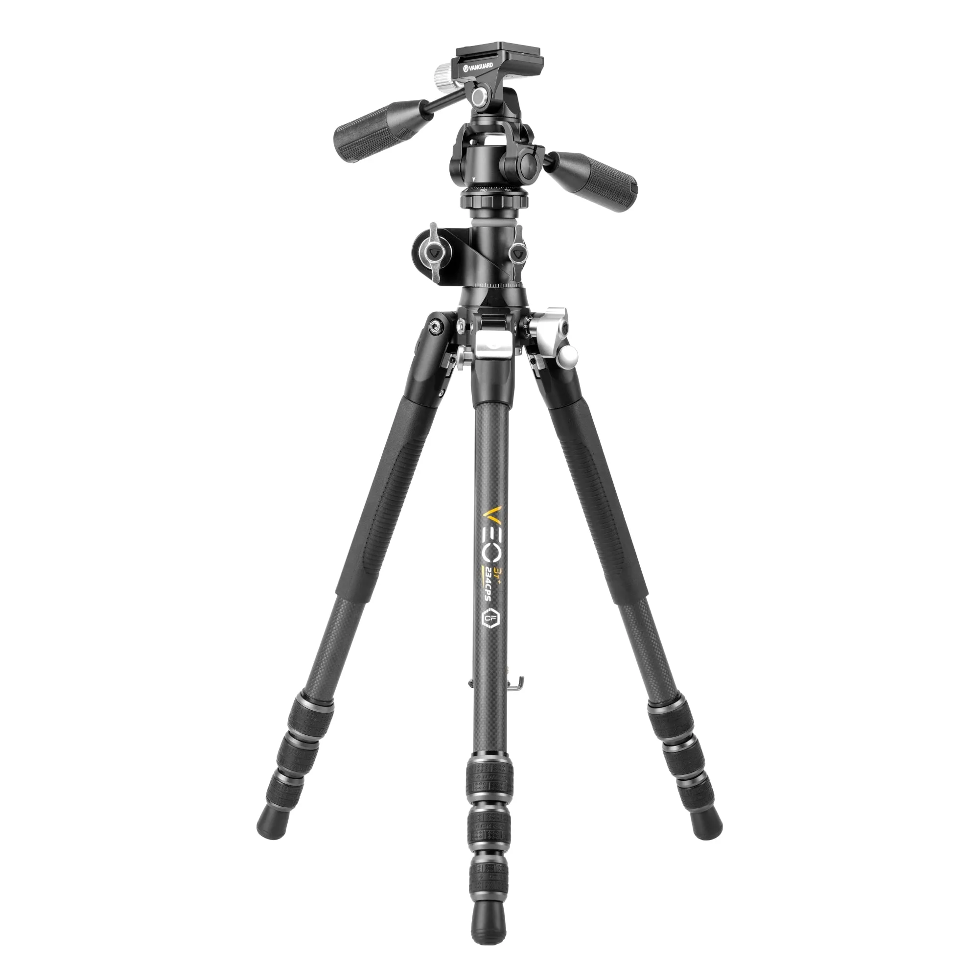 VEO 3T  234CPS Multi-Angle Carbon Fiber Travel Tripod w/ Pan Head