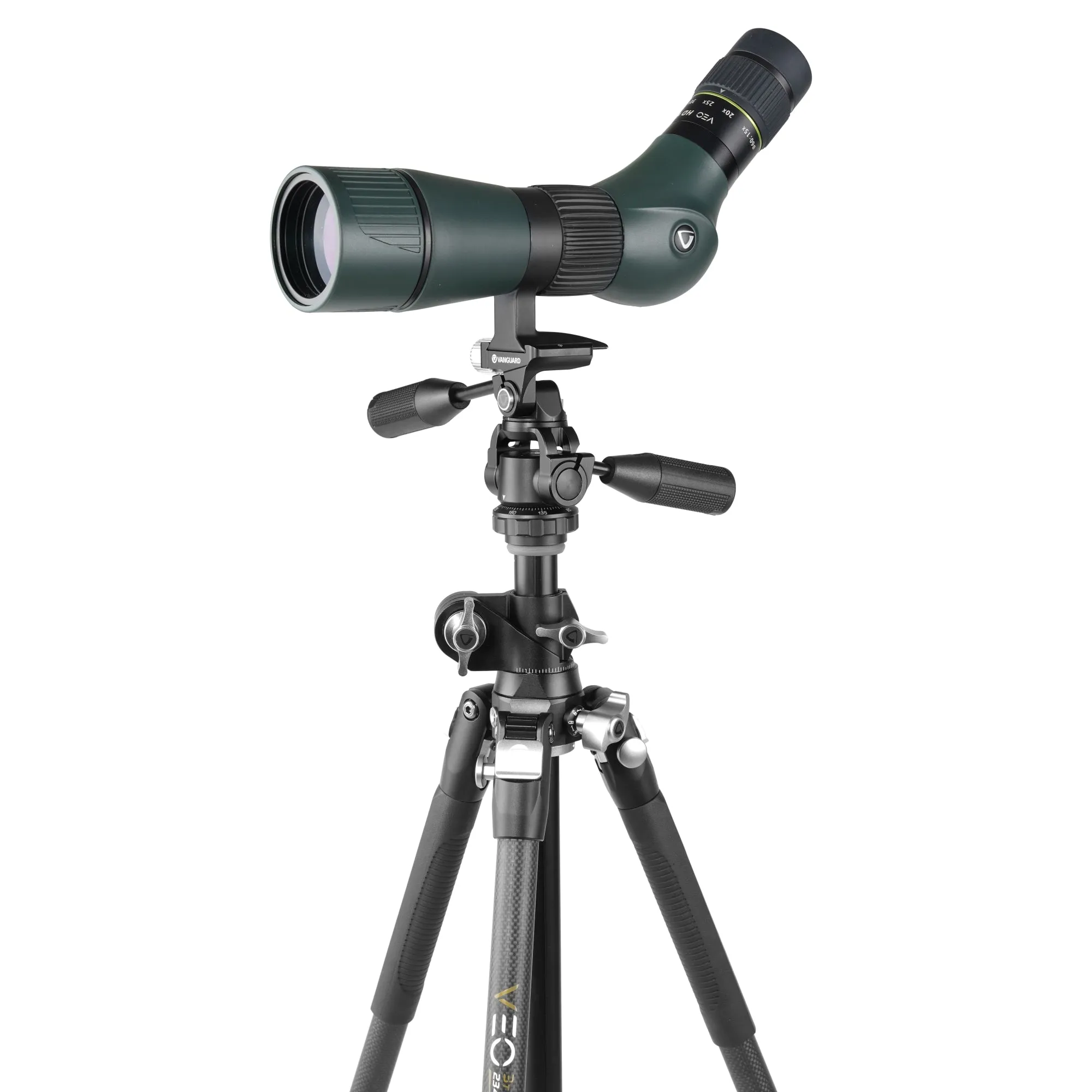 VEO 3T  234CPS Multi-Angle Carbon Fiber Travel Tripod w/ Pan Head