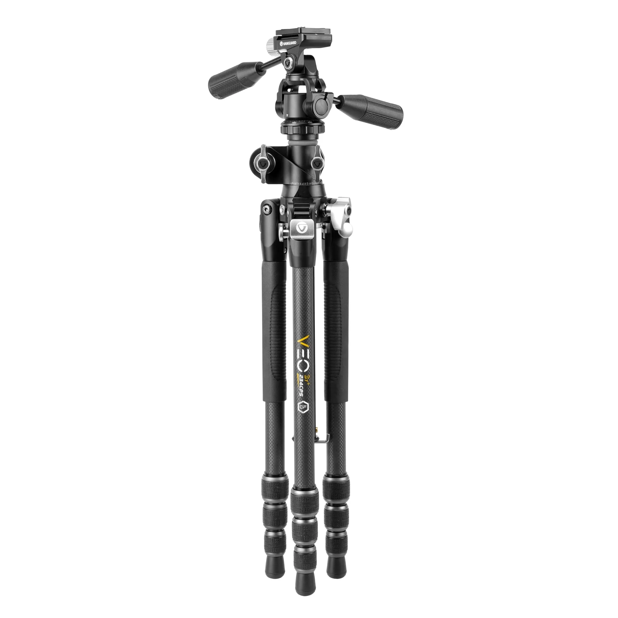 VEO 3T  234CPS Multi-Angle Carbon Fiber Travel Tripod w/ Pan Head