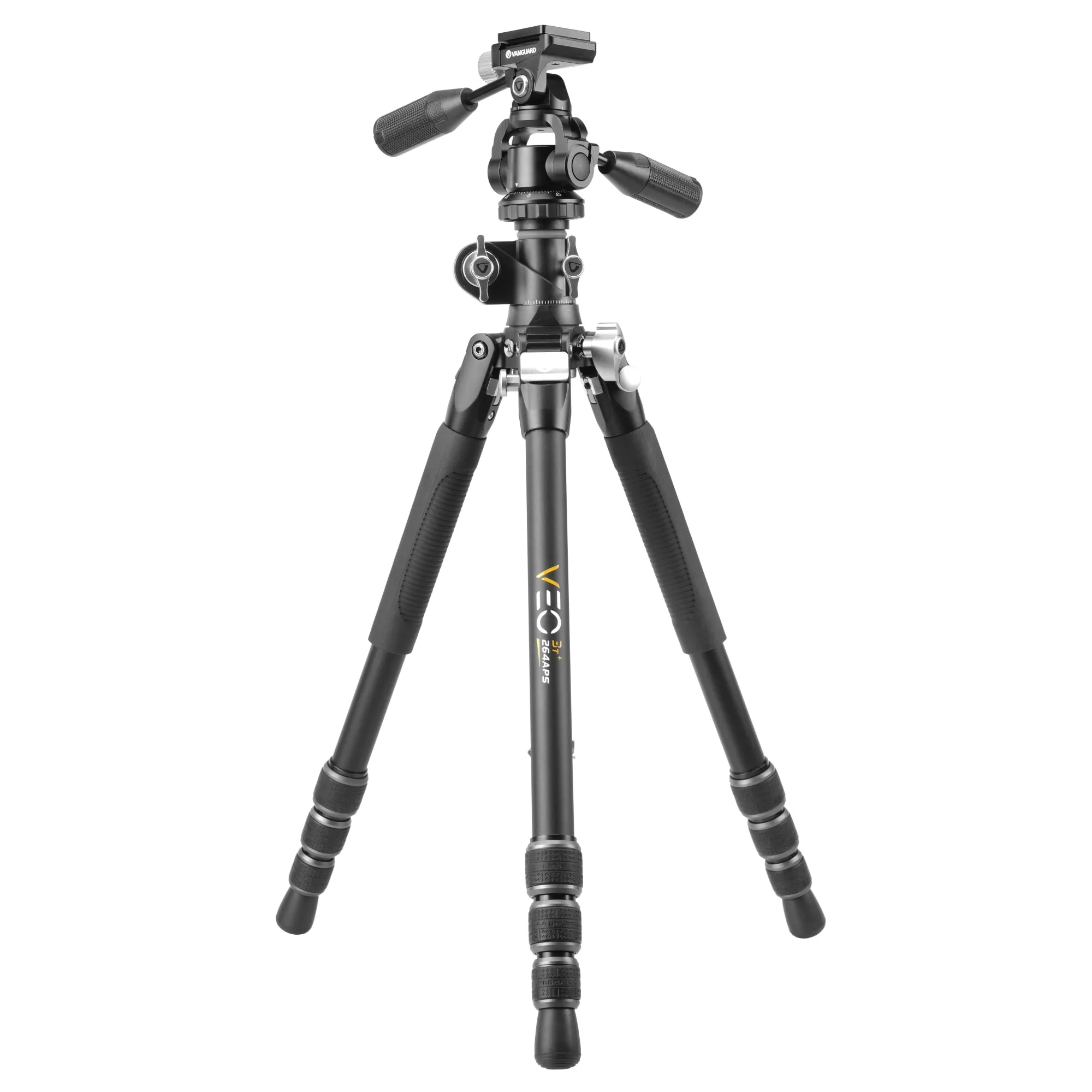 VEO 3T  264APS Multi-Angle Aluminum Travel Tripod w/ Pan Head