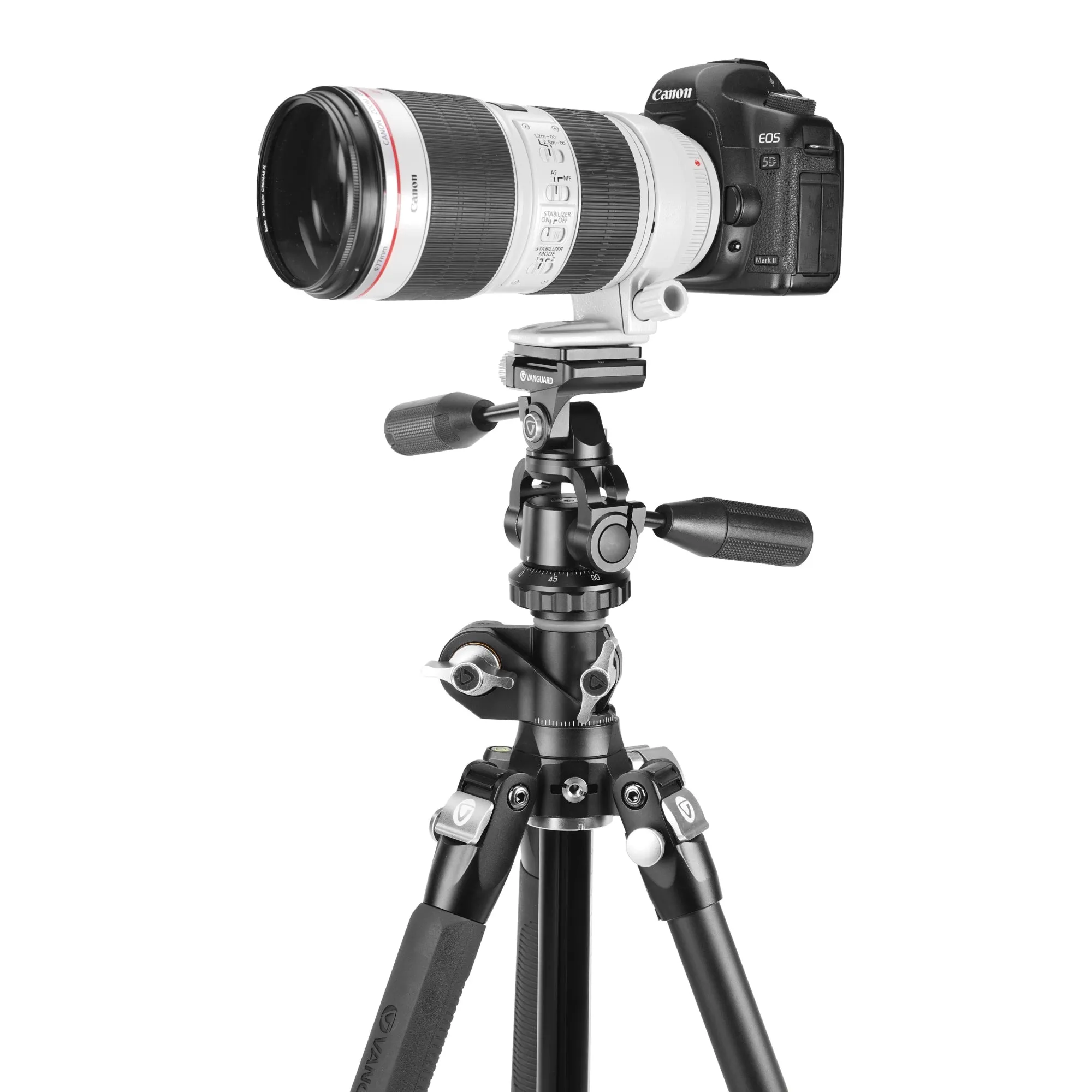 VEO 3T  264APS Multi-Angle Aluminum Travel Tripod w/ Pan Head