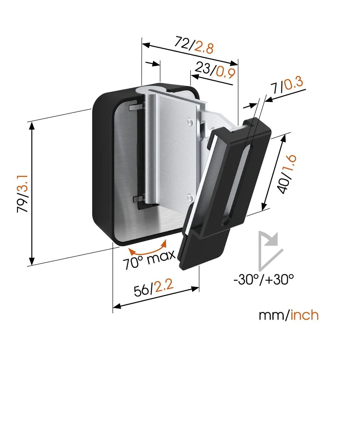 Vogels SOUND 3200 Speaker Wall Mount Black