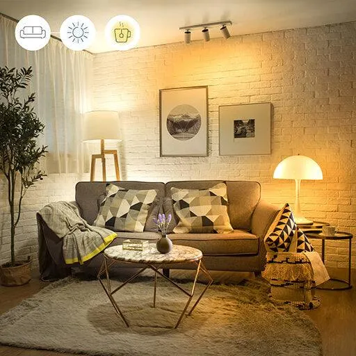 WiZ Warm White Candle E14 Smart LED Bulb - White | 94-WZ20443511