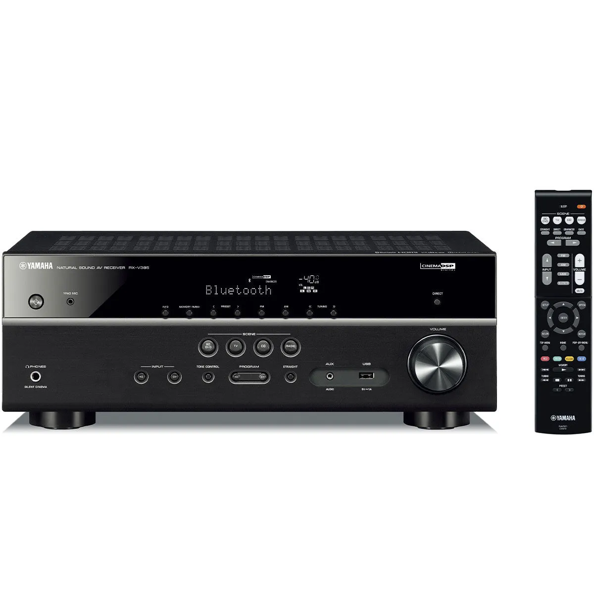 Yamaha RX-V385 5.1-Channel 4K Ultra HD AV Receiver